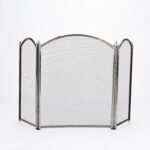 wholesale 3 Panel Fire-Screen In Pewter