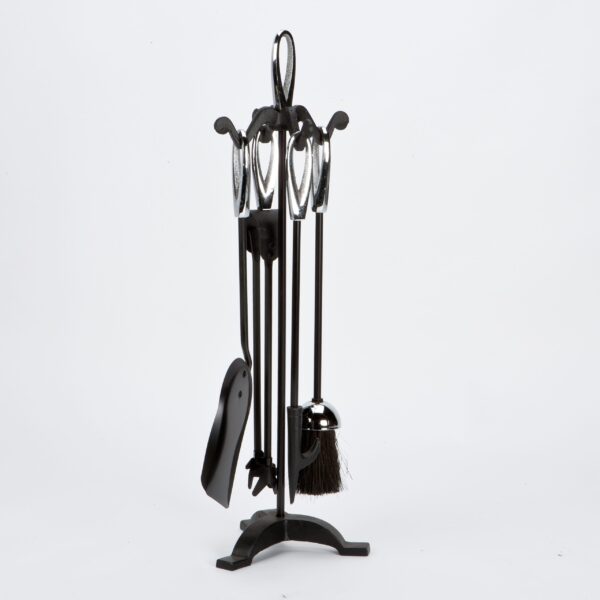 wholesale Black / Chrome Finish Loop 5pcs Companion Set