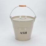 wholesale Cream Ash Bucket with Lid