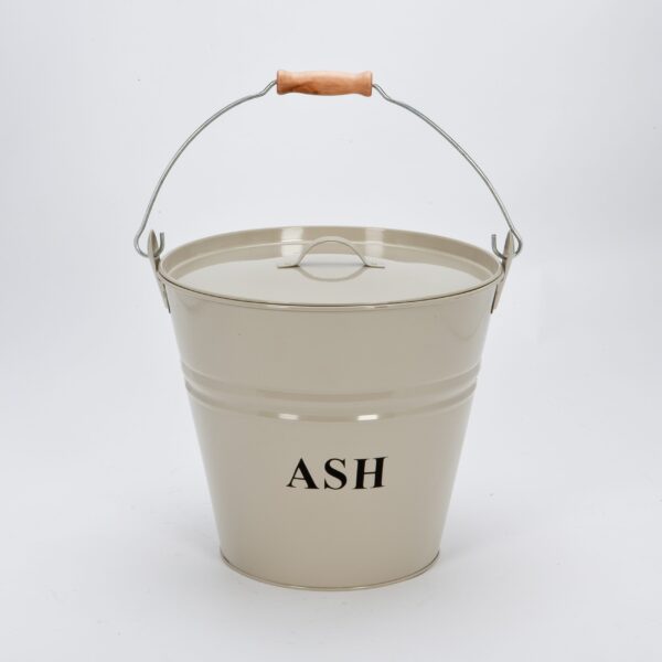 wholesale Cream Ash Bucket with Lid