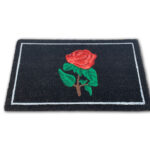 wholesale Red Rose Doormat