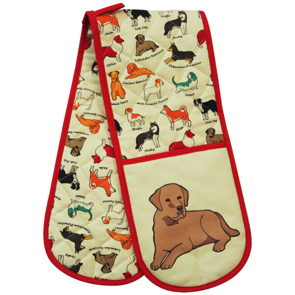 Dog Double Oven Gloves