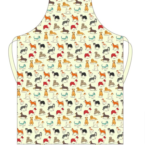 Dog Cotton Apron