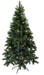 berry cone 7ft xmas tree