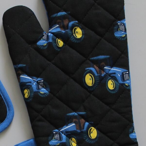 wholesale Bernie Tractor Single Oven Mitt - Blue