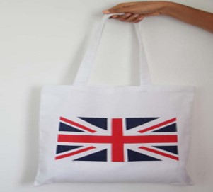 wholesale Union Jack Tote Bag