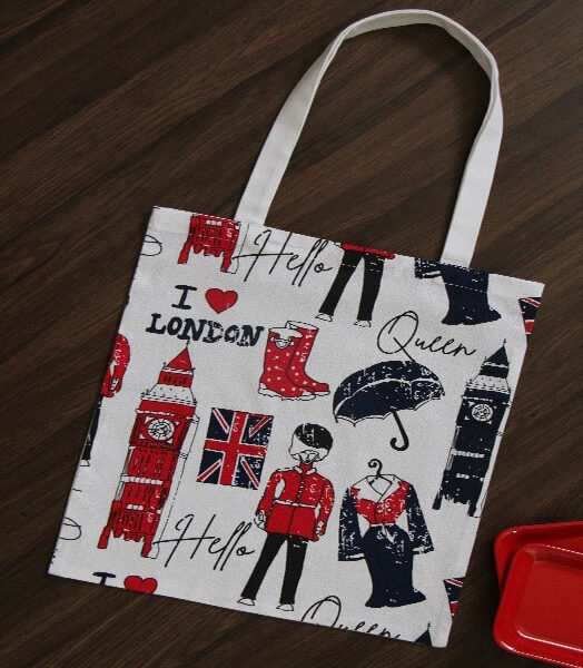 wholesale London Town Tote Bag - Medium